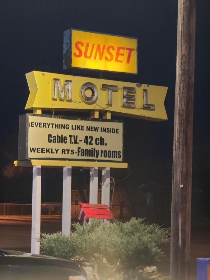 Sunset Motel Santa Rosa, Nm Ngoại thất bức ảnh